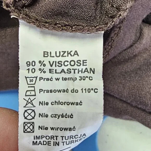 Versace Sequin Long Sleeve Ruched Side-Tie Top - Picture 10 of 10